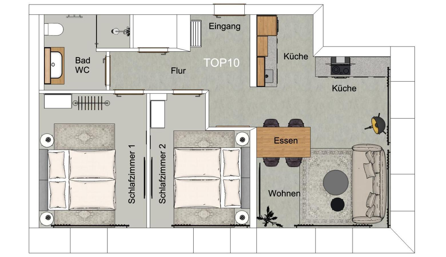 Waterfront - Urbane Eleganz Am Bachufer Apartamento Villach Exterior foto